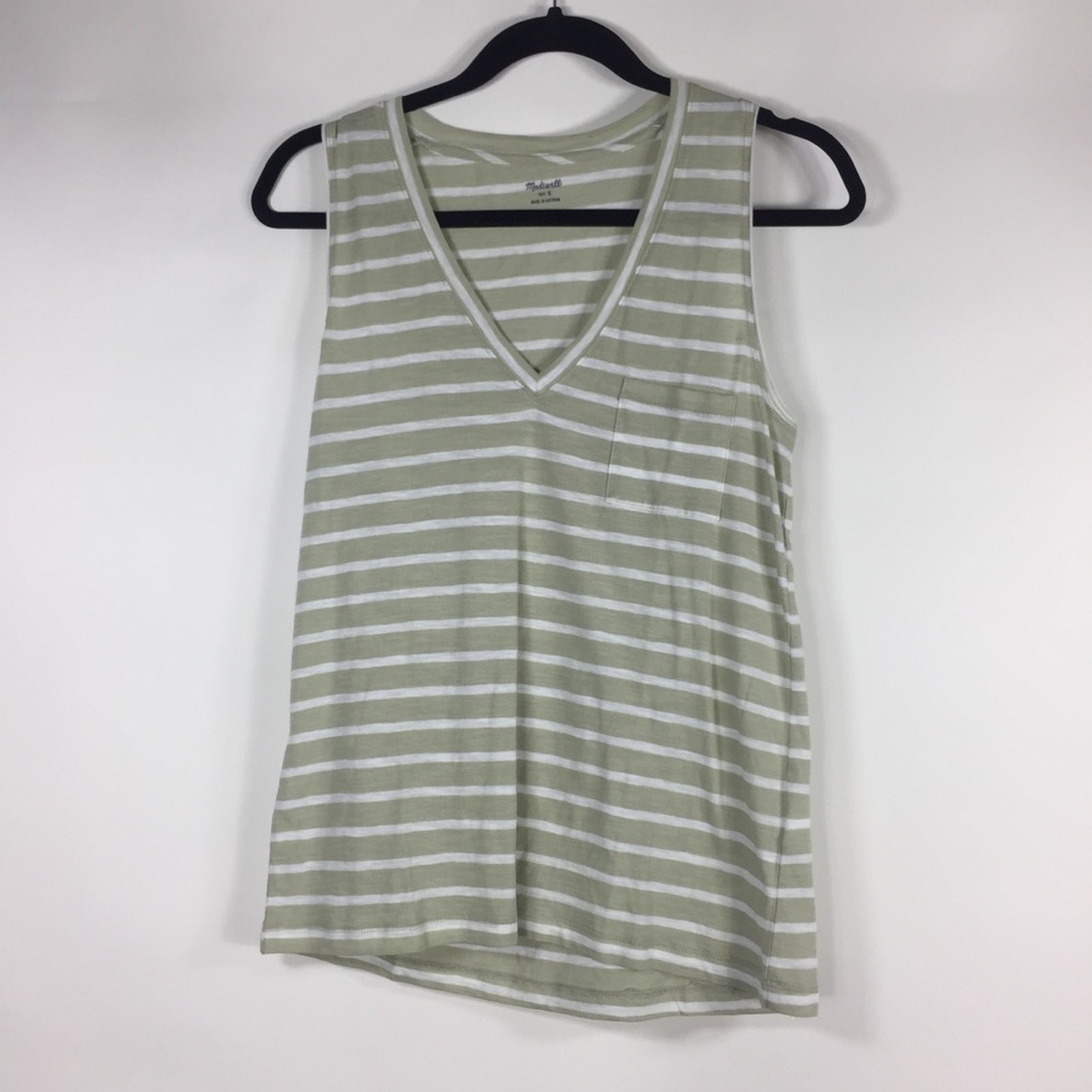Madewell Whisper Pocket Tank S - Picture 2 of 9